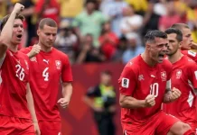 Swiss Amankan Tiket ke Perempat Final usai Kalahkan Kolombia 4-3 lewat Adu Penalti