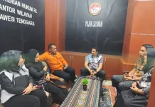 Matangkan Penyusunan Raperda, Sekwan DPRD Konkep Sambangi Kanwil Kemenkum Sultra
