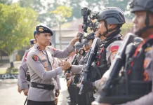 Kapolda Sultra Minta Personel Brimob Tingkatkan Profesionalisme Tugas
