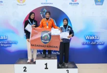 Rescuer KPP Kendari Borong Delapan Medali di Aquatic Sprint Challenge 2026