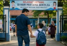 ASN Laki-laki di Wakatobi Diimbau Antar Anak pada Hari Pertama Sekolah