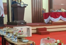 Kanwil Kemenkum Sultra Hadiri Rapat Paripurna DPRD Provinsi