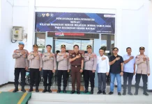 Jalin Keharmonisan, Polres dan Kejari Baubau Tingkatkan Silaturahmi