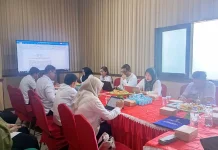 Kemenkum Sultra Harmonisasi Raperwali RSUD Antero Hamra
