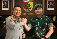 Perkuat Sinergi, Kapolres dan Dandim 1413/Buton Gelar Pertemuan Silaturahmi