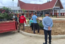 Pemkab Konawe Selatan Dukung Penghijauan SMA Garuda