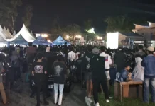 Satpol PP Kota Kendari Gelar Nobar dan Pasar Murah di  Final Piala Dunia 2026
