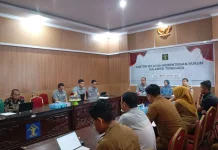 Kemenkum Sultra Harmonisasi Raperda Penyelenggaraan Keolahragaan Kota Kendari