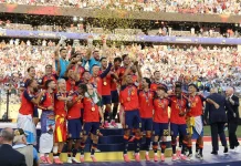 Madrid Berpesta Sambut Juara Dunia Spanyol