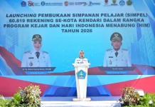Wali Kota Kendari Launching gerakan KEJAR