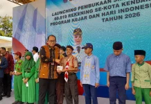 Apresiasi Gerakan Satu Rekening Satu Pelajar, BI Sultra Ajak Budayakan Menabung