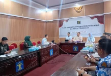 Kemenkum Sultra Harmonisasi Raperbup Tarif Layanan Kesehatan BLUD Puskesmas