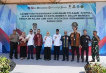 OJK Edukasi Masyarakat Kampung Nelayan Merah Putih Konawe