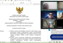 Kemenkum Sultra Harmonisasi Raperbup Manajemen Talenta ASN Butur