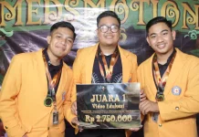 Mahasiswa FK UHO Raih Juara 1 Lomba Video Edukasi Medsmotion Nasional 2026