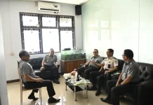 Kakanwil Kemenkum Sultra dan Kakanwil Imigrasi Sultra Gelar Coffee Morning