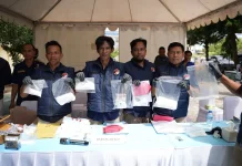 Polda Sultra Musnahkan Barang Bukti 5,4 Kg Sabu