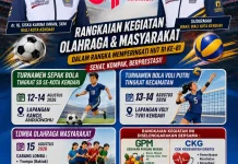 Pemkot Kendari Semarakkan HUT RI lewat Kegiatan Olahraga