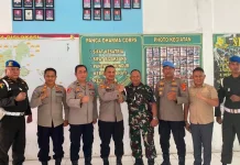 Kapolres Baubau Perkuat Sinergitas TNI-Polri lewat Silaturahmi