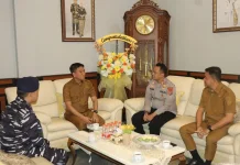 Silaturahmi Perdana Kapolres Konsel Pererat Kolaborasi dengan Pemda