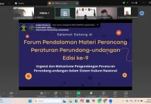 Kemenkum Sultra Ikuti Forum Pendalaman Materi Perancang Peraturan Perundangan