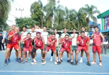 Semarak Hari Pengayoman ke-81, Ditjen PAS dan Ditjen Imigrasi Bertanding Bola Voly