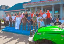 Gubernur Sultra Lepas Ratusan Peserta Family Trip Overland Tiga Kabupaten