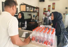 Kanwil Kemenkum Sultra Sambangi Mbakoy Coffee Konawe Terkait Royalti Musik
