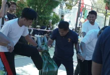 Semarakkan Hari Pengayoman Ke-81, Kemenkum Sultra Gelar Fun Walk dan Games