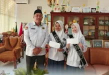 Dua Siswa MTsN 1 Kendari Tampilkan Tari Kolosal di Istana Negara