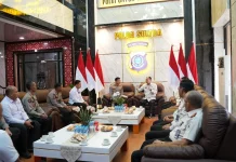 Kapolda Sultra Terima Kunjungan Silaturahmi Kakanwil Ditjenpas Sultra