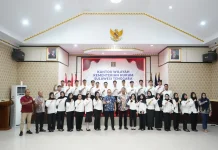 Kakanwil Kemenkum Sultra Tekankan Profesionalitas kepada 30 Peserta Magang