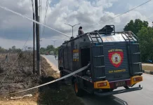 SAR Polda Sultra Respons Cepat Tangani Kebakaran Lahan