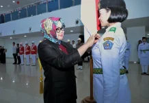43 Paskibraka Kota Kendari Siap Kibarkan Sang Merah Putih di HUT ke-81 RI