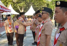 Bupati Konawe Tekankan Peran Pramuka dalam Menyiapkan Generasi Emas 2045