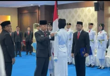 49 Paskibraka Sultra Dikukuhkan, Siap Jalankan Tugas HUT RI