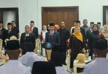 71 Paskibraka di Wakatobi Resmi Dikukuhkan