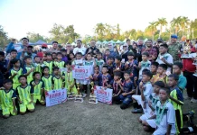 HUT ke-81 RI di Kendari Diisi Olahraga dan Layanan Publik