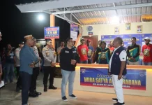 Bupati dan Kapolres Bombana Kunjungi Satkamling Juara Polda Sultra
