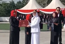 Upacara HUT ke-81 RI di Kendari Berlangsung Khidmat