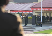 Wakapolda Sultra Pimpin Upacara HUT ke-81 RI, Tekankan Pengabdian