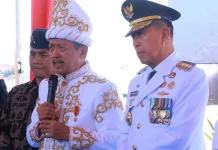 Menteri KKP Pimpin Upacara HUT RI Bersama Nelayan Sorue Jaya