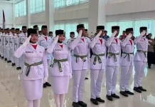 Paskibraka Kendari Diminta Pertahankan Disiplin dan Semangat Pengabdian
