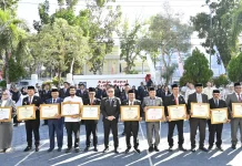 Sebanyak 10 Kabupaten/Kota Terima Penghargaan dari Kanwil Kemenkum Sultra