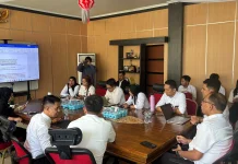Kemenkum Sultra Bahas Permohonan Telaahan Hukum Status 89 Desa dan Kelurahan