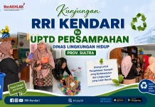 RRI Kendari Kunjungi UPTD Persampahan DLH Sultra
