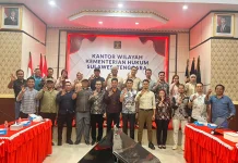 Kanwil Kemenkum Sultra Terima Konsultasi DPRD Buton tengah Soal Raperda Perumda
