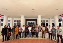 Kanwil Kemenkum Sultra Kaji Perda Kabupaten Konawe Kepulauan