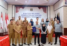 Kemenkum Sultra Harmonisasi Raperbup RKPD Kolaka Timur Tahun 2027