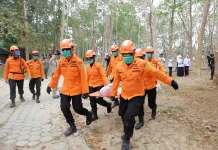 Simulasi Gabungan Perkuat Kesiapan Hadapi Karhutla di Sultra